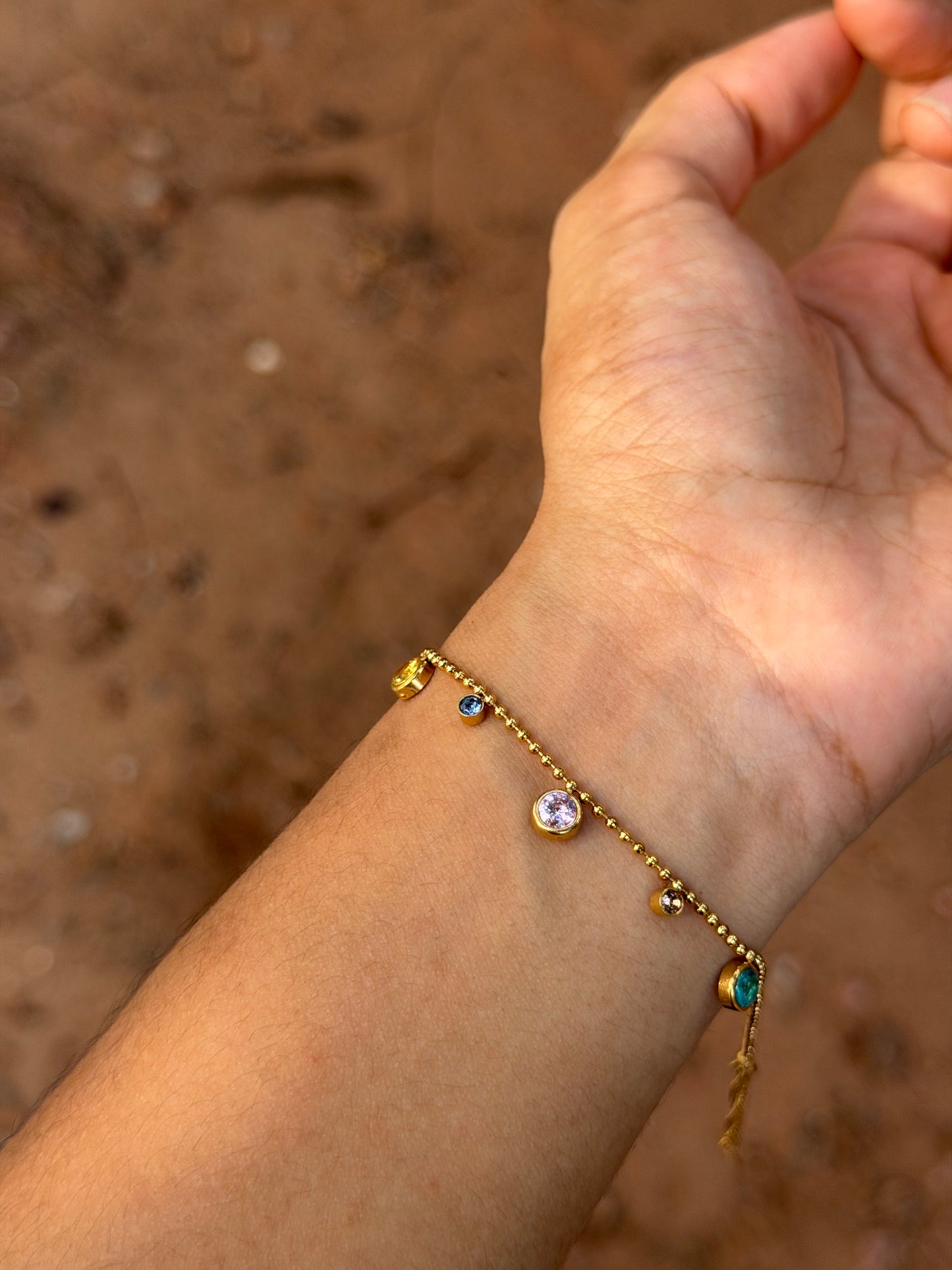 Multi charm bracelet