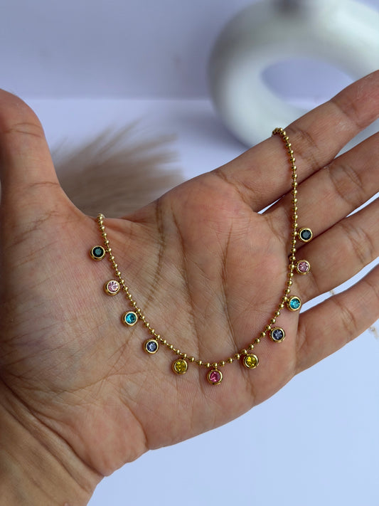 Mutli charm necklace 1
