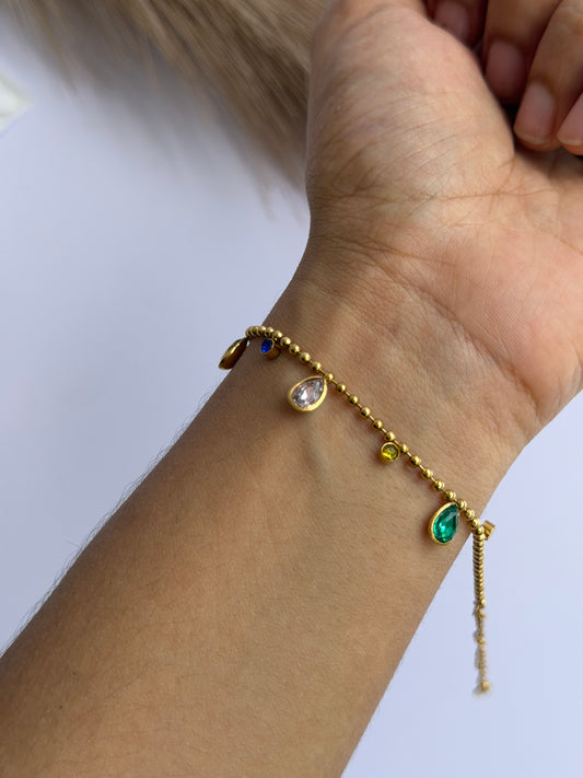 Multi charm bracelet