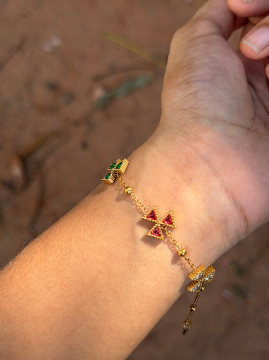 Multi colour bracelet