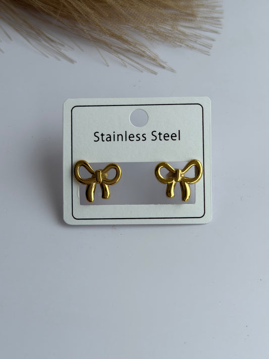 Bow earrings