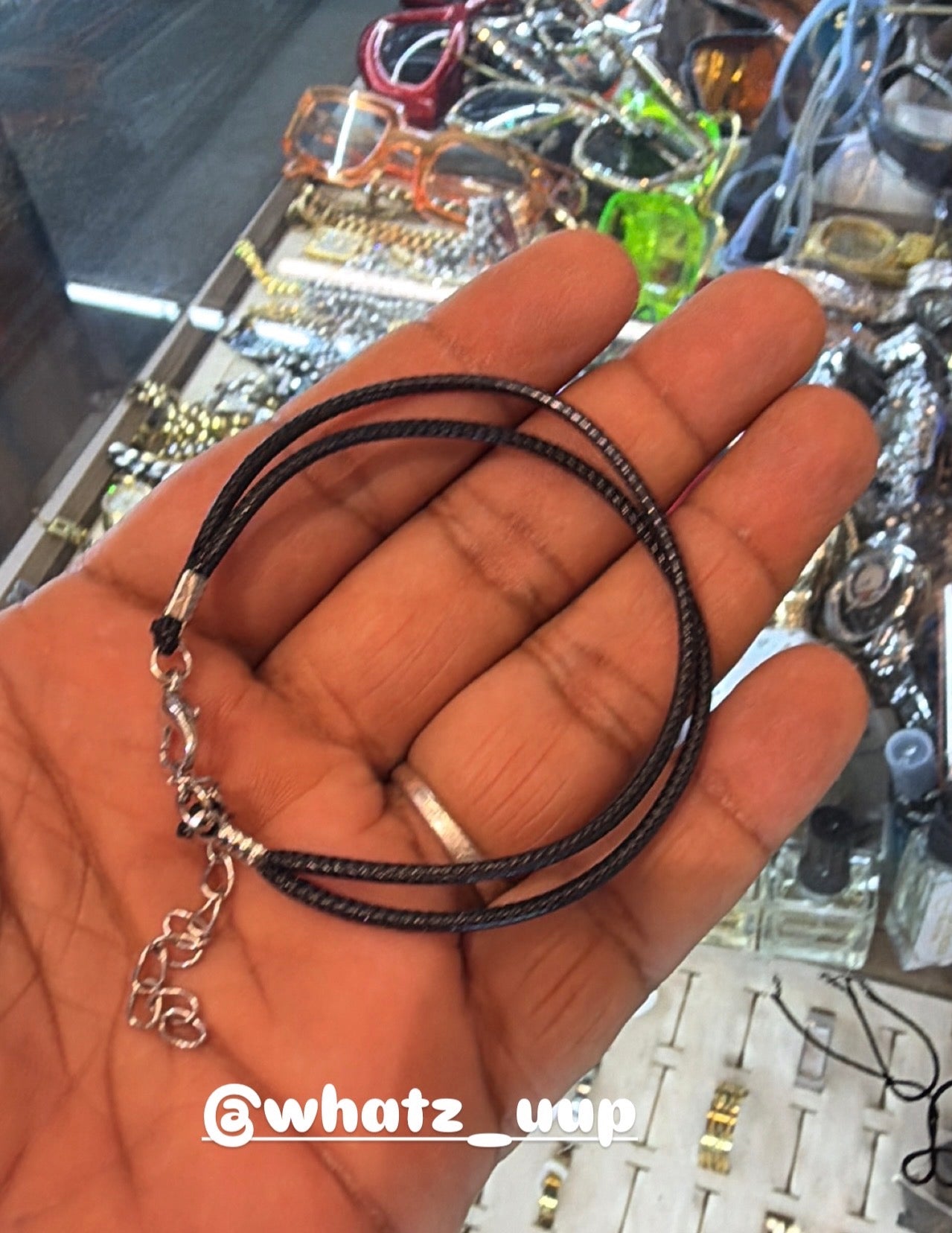 Black wrist band