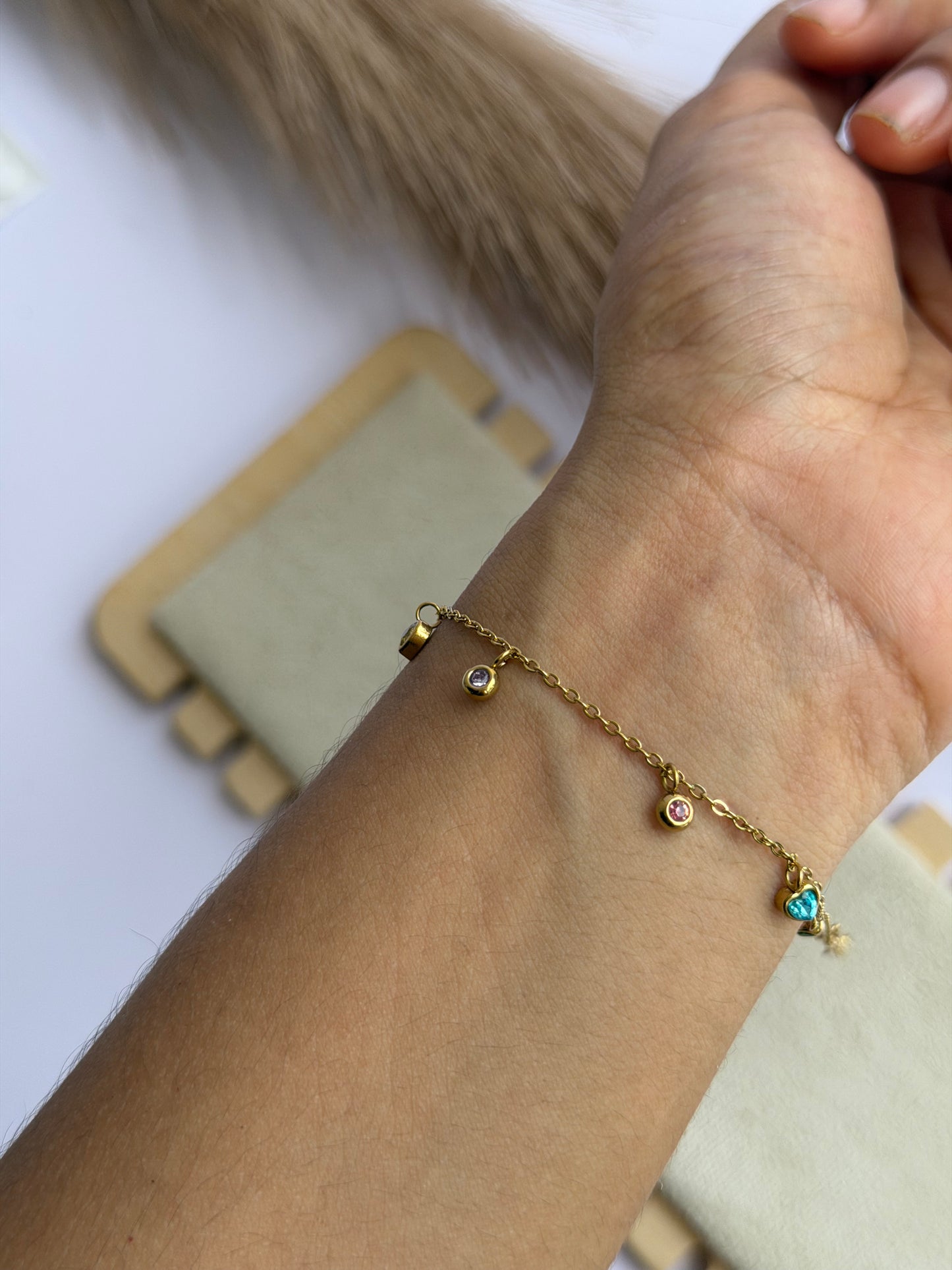Mini charm bracelet