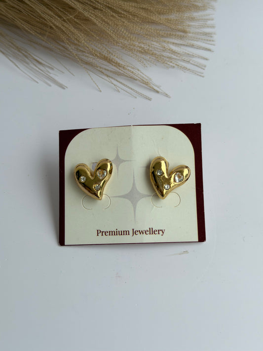 Heart earrings