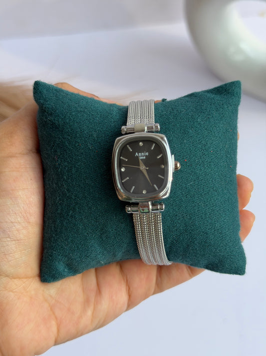 Black dial watch 8