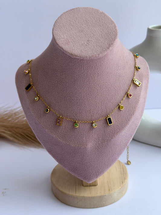 Multi charm necklaces 3