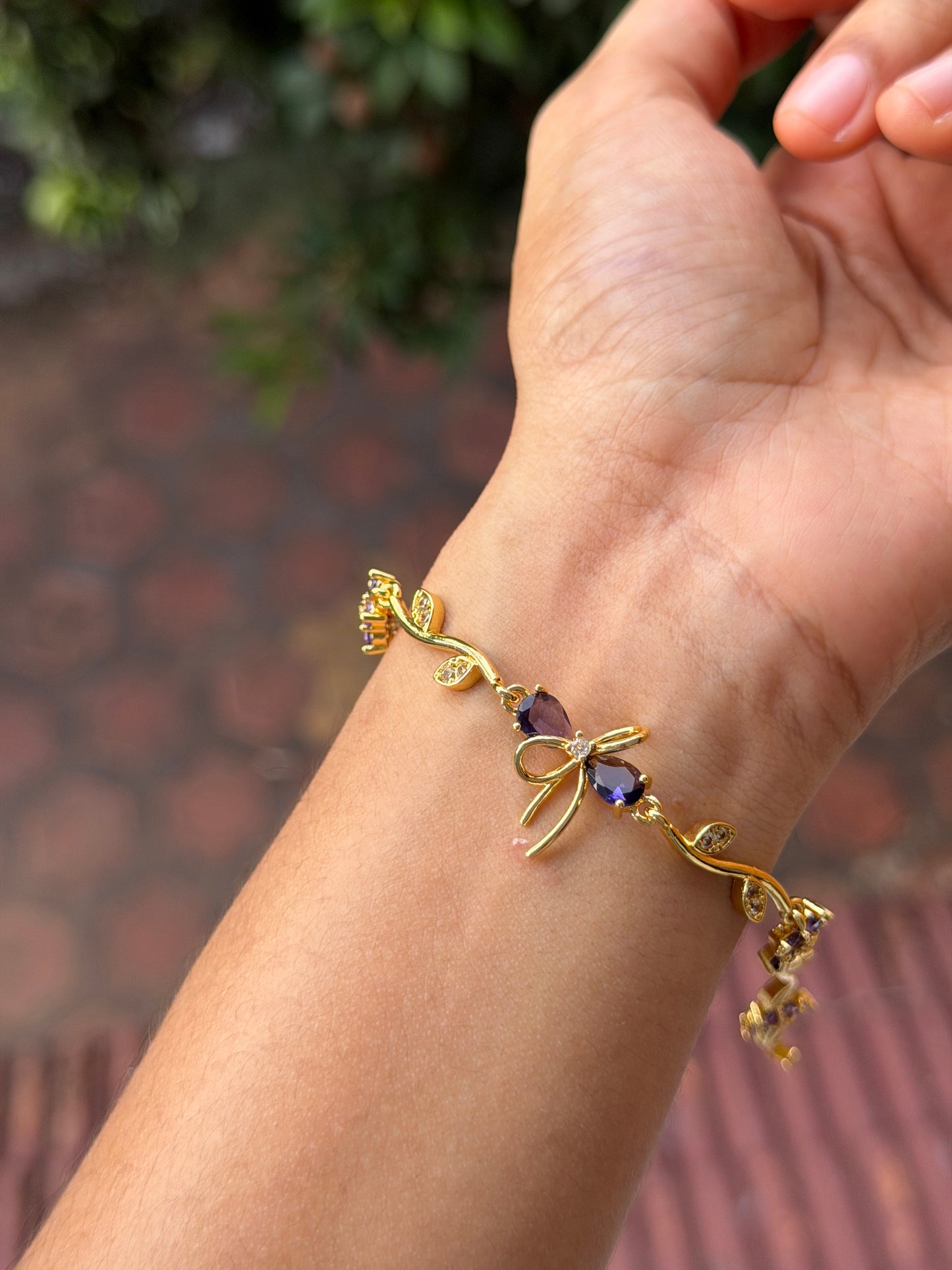 Brass bracelet