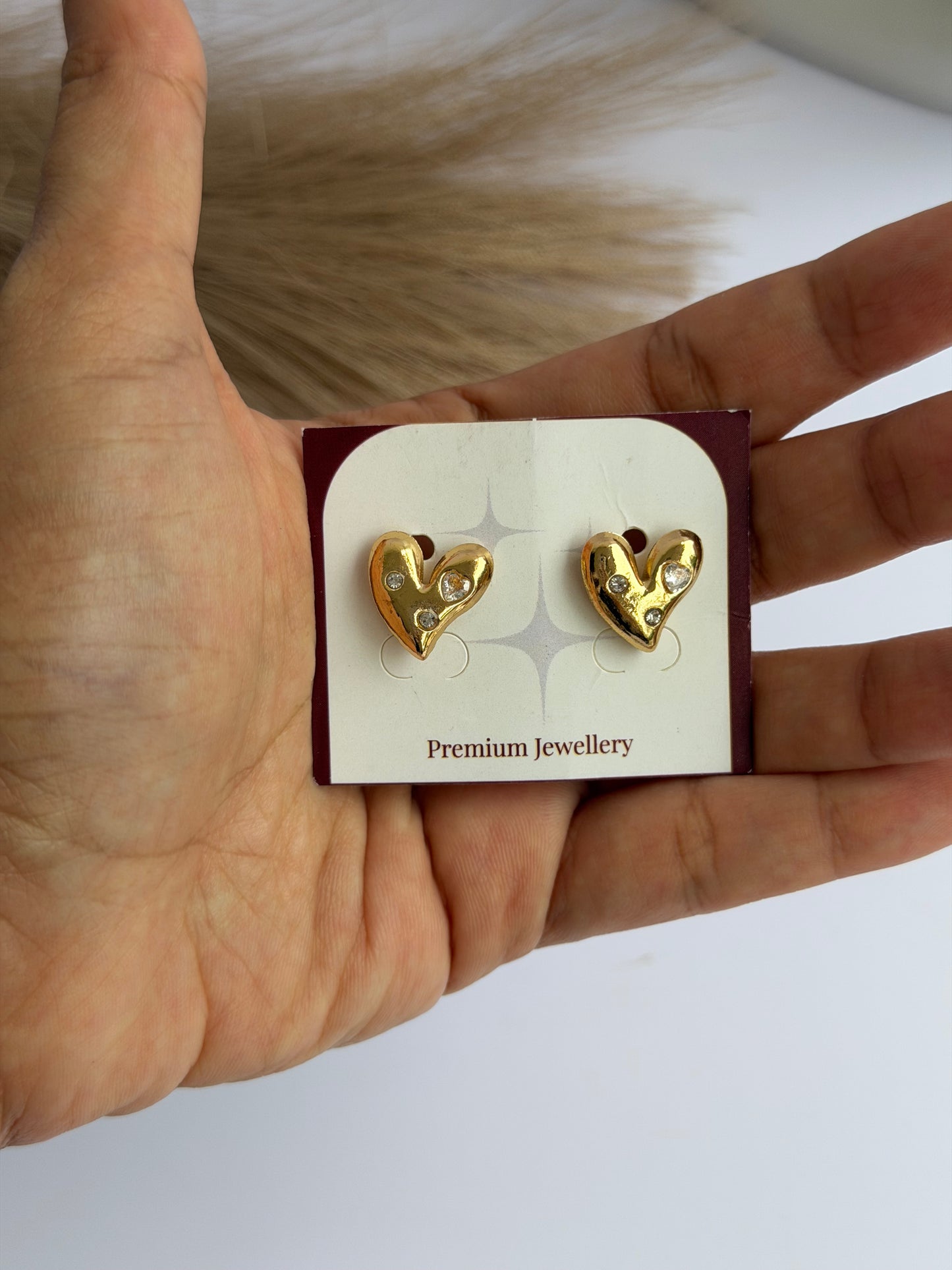 Heart earrings