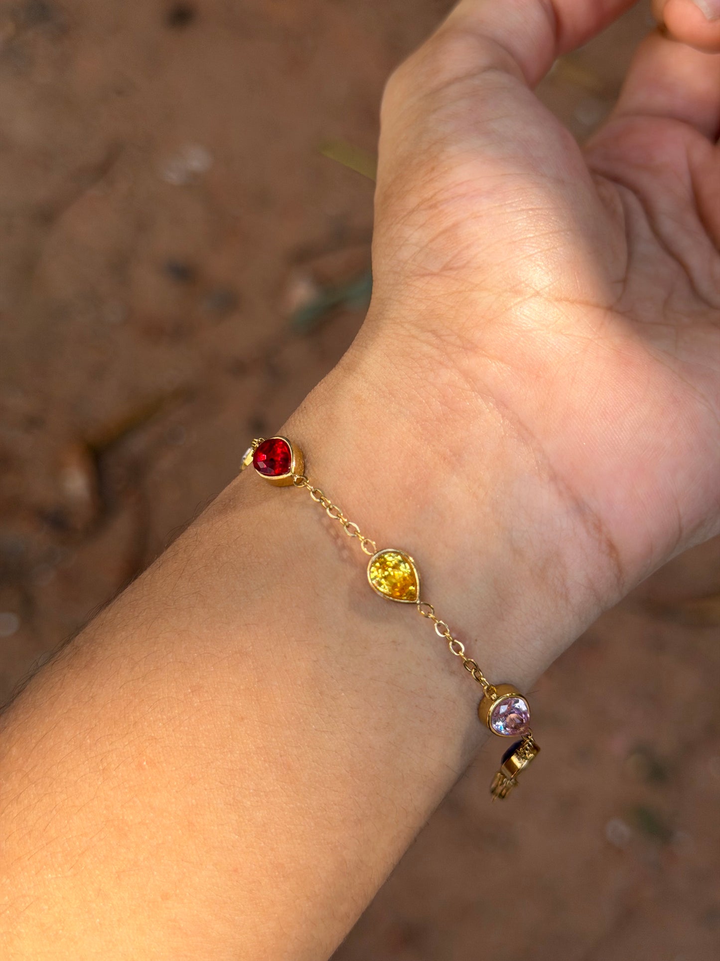Multi drop bracelet