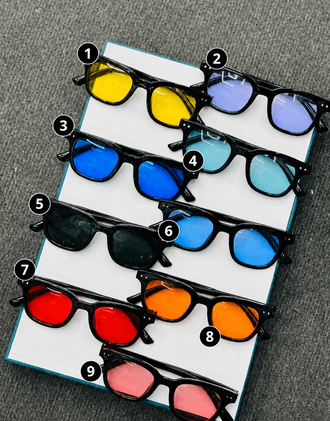Colour glasses